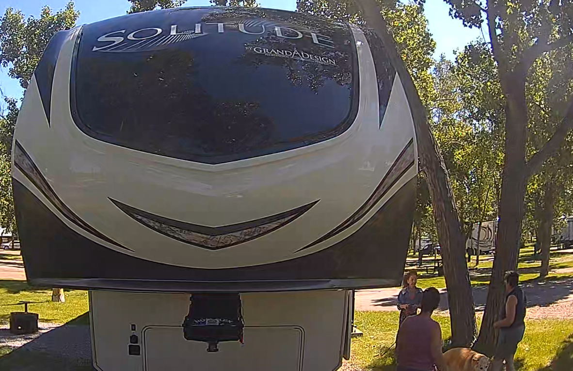A visit from the camp troll
